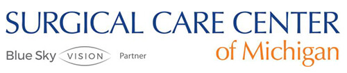 Surgical Care Center of Michigan Blue Sky Vision Logo